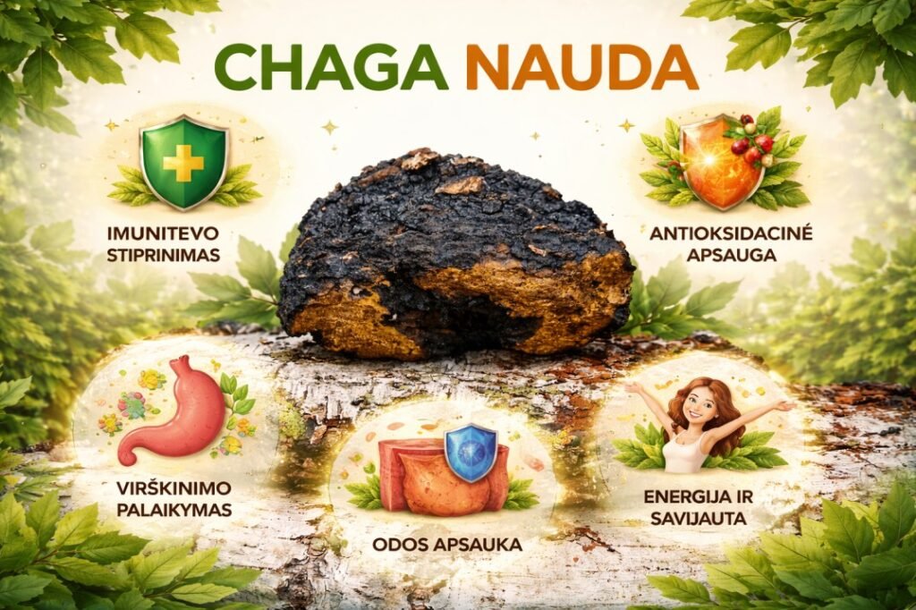 Chaga nauda